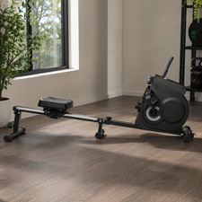 Rowing Machine Foldable Magnetic Rower 8 Level Resistance Home Gym Cardio LCD