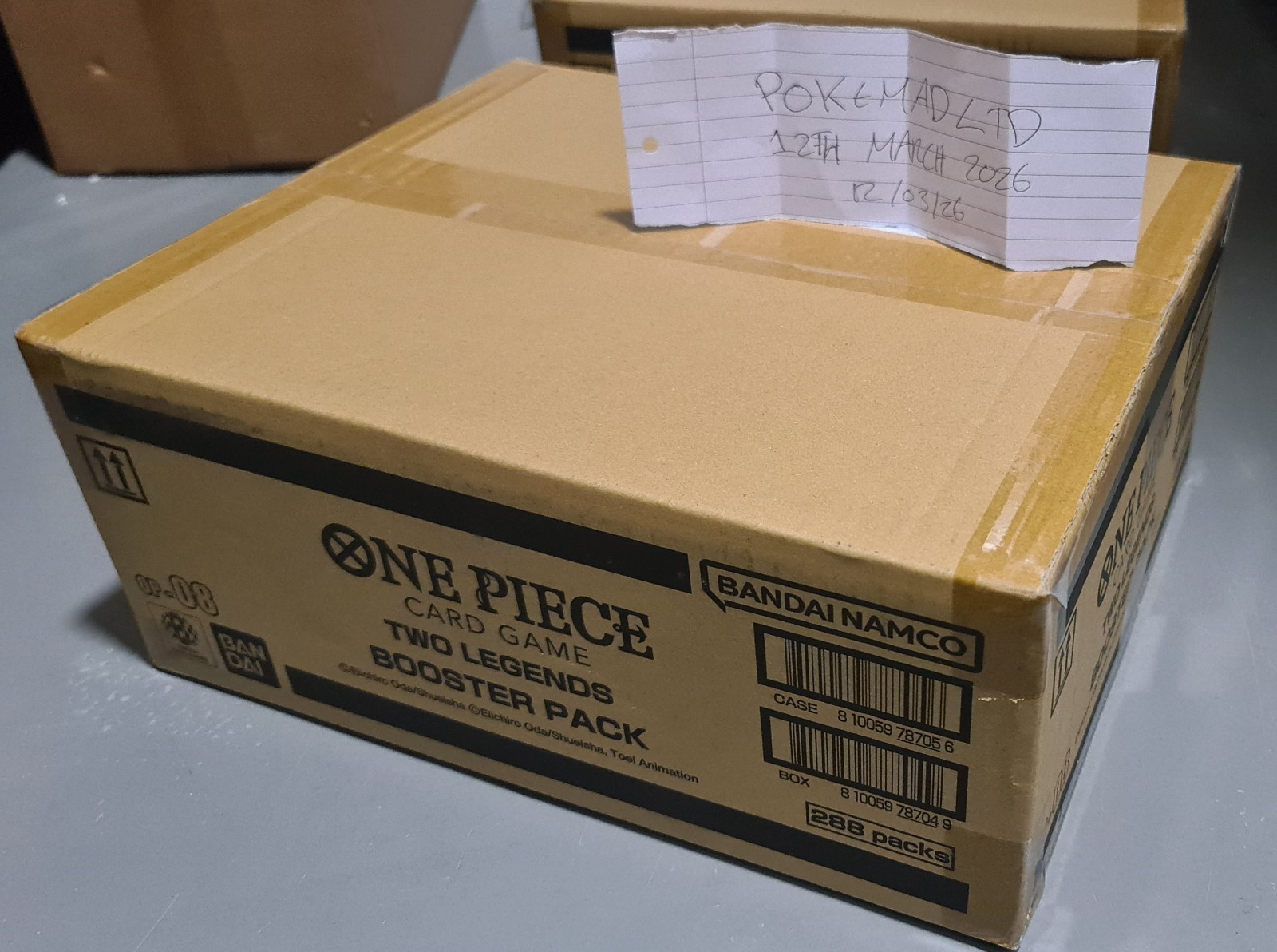 One Piece Card Game TCG English OP-08 Two Legends Booster Box Case SEALED ✅