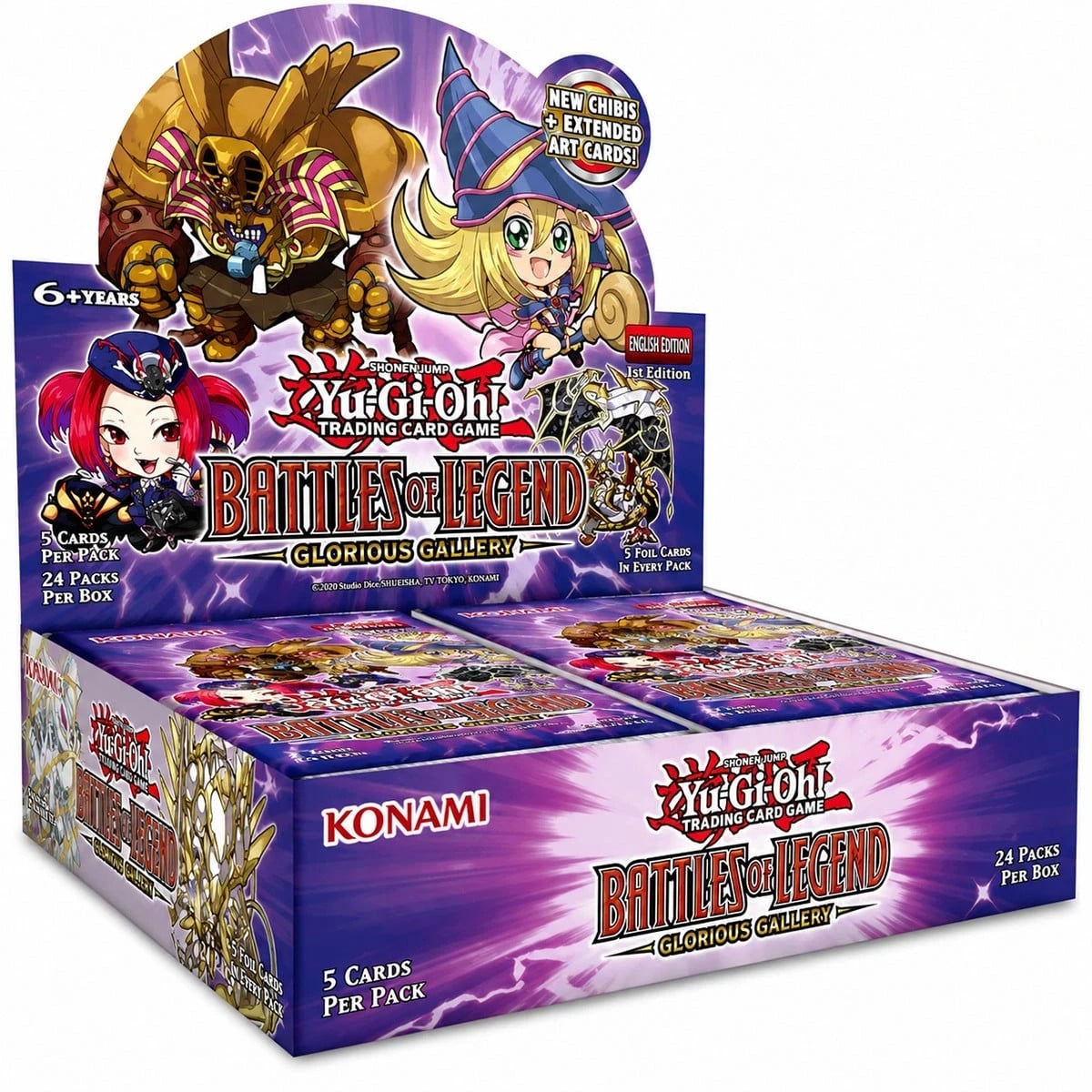 Yu-Gi-Oh TCG Battles of Legend Glorious Gallery Booster Box Factory Sealed