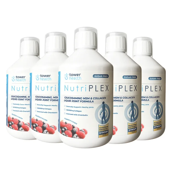 Tower Health Nutriplex Liquid (500ml) - Berry Flavoured Collagen - Buy 4 Get 2 Free £26.63 /each