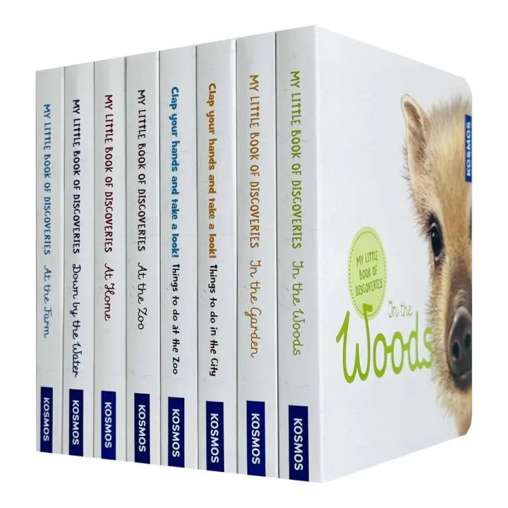Regina Schwarz My Large Treasure Box of Books: Discover Animals 8 Books Collection Set - Ages 1-4 - Board Book