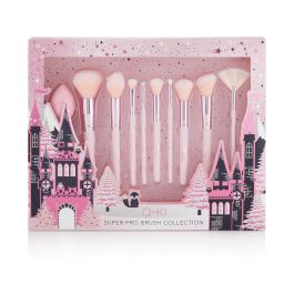 Q-KI Super Pro Brush Collection Blending Brush and 9 x Makeup Brushes
