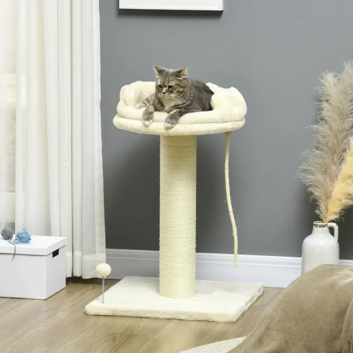 Cat Tree, with Sisal Wrapped Scratching Post