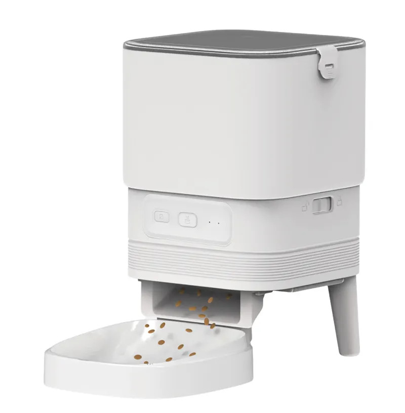 Automatic Pet Feeder – WiFi Control – 4L Hopper – Scheduled & Manual Feeding