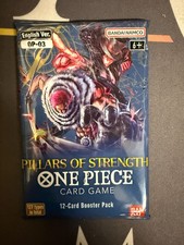 Pillars of Strength Booster Pack - One Piece Card Game (NEW/SEALED)