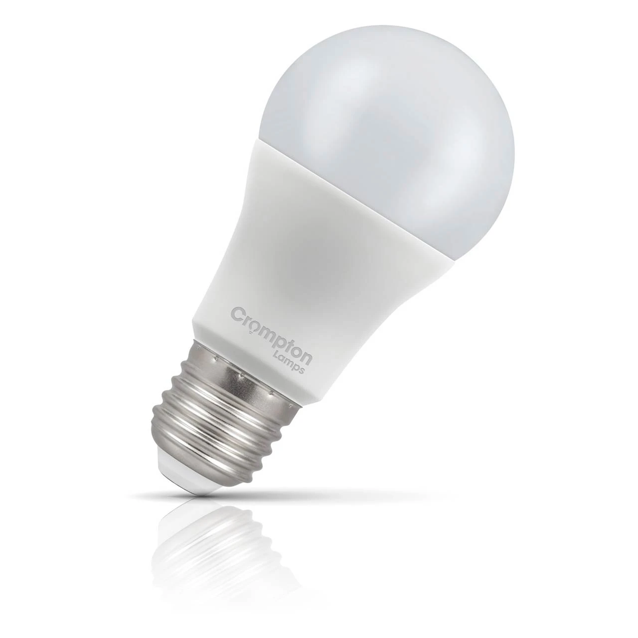 Crompton Lamps Crompton GLS LED Light Bulb E27 13W (100W Eqv) Dim Warm White Opal Screw Thermal Plastic Frosted