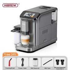 HIBREW H16 Fully Automatic Coffee Machine One‑Touch Latte Cappuccino Milk Frothe