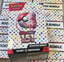 New Sealed Pokemon MOC TCG Scarlet & Violet 151 Booster Bundle (Chinese)
