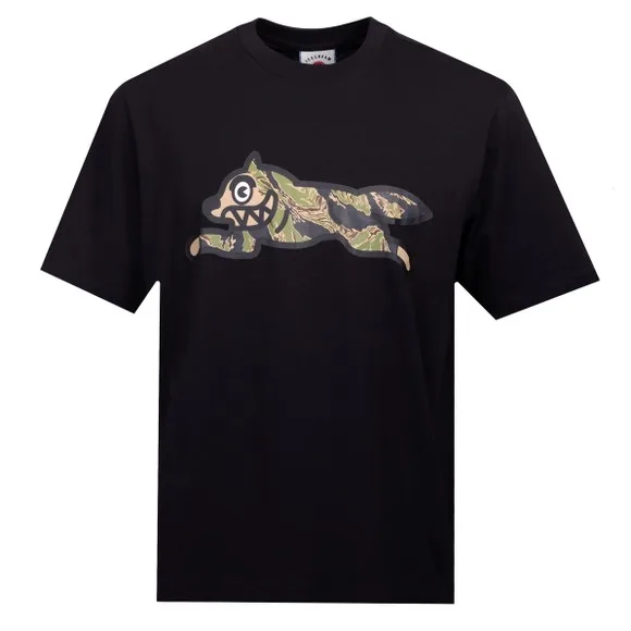Bbc Icecream Tiger Stripe Running Dog T-Shirt