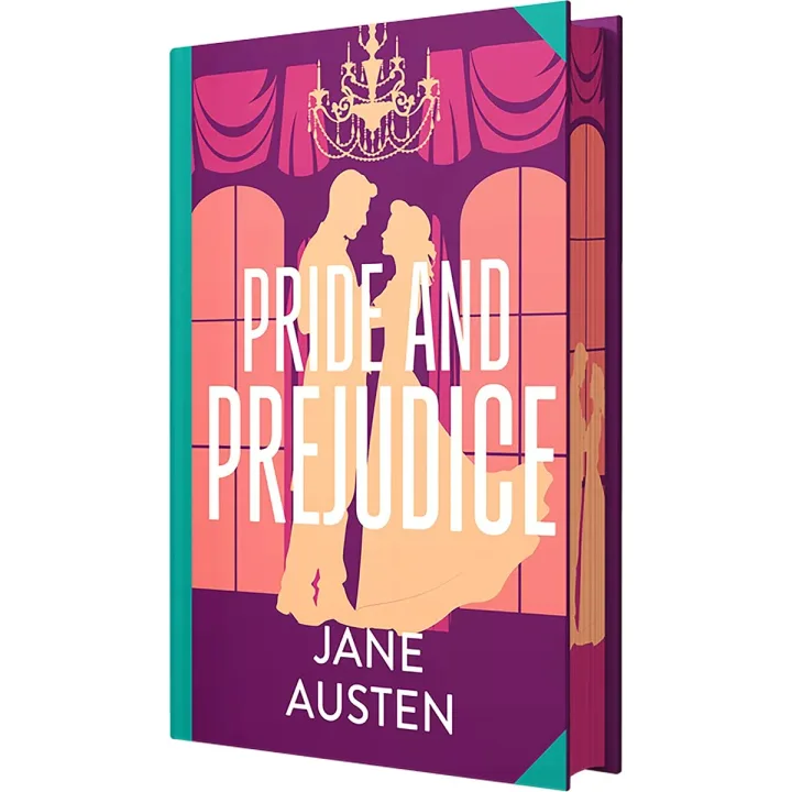 Pride and Prejudice by Jane Austen - Classics & Literary Fiction - Deluxe Sprayed Edge Hardback