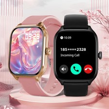 HD Full Touch Screen Smartwatch Sports Fitness Bluetooth Call Activity Tracker