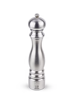 Peugeot The sublime Paris Chef pepper mill has everything the classic Paris pepper mill has and more with a brilliant stainless steel finish that will dazzle in the kitchen and a cutting-edge mechanism that will season your dishes with precision so you can dazzle your diners. Paris Chef