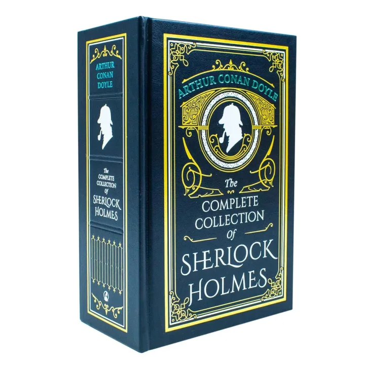 Sherlock Holmes Deluxe Leather-Bound Classic Collection by Arthur Conan Doyle - Fiction - Leather Bound