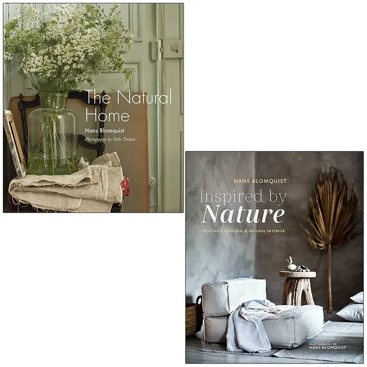 The Natural Home & Inspired by Nature by Hans Blomquist - 2 Books Collection Set - Non Fiction - Hardback
