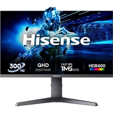 Hisense 27G6QUK Gaming Monitor 1440P 27" IPS Panel 300Hz 1ms FreeSync