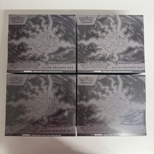 Pokemon TCG Pitch Black Pokemon Center Elite Trainer Box x4 Brand New & Sealed