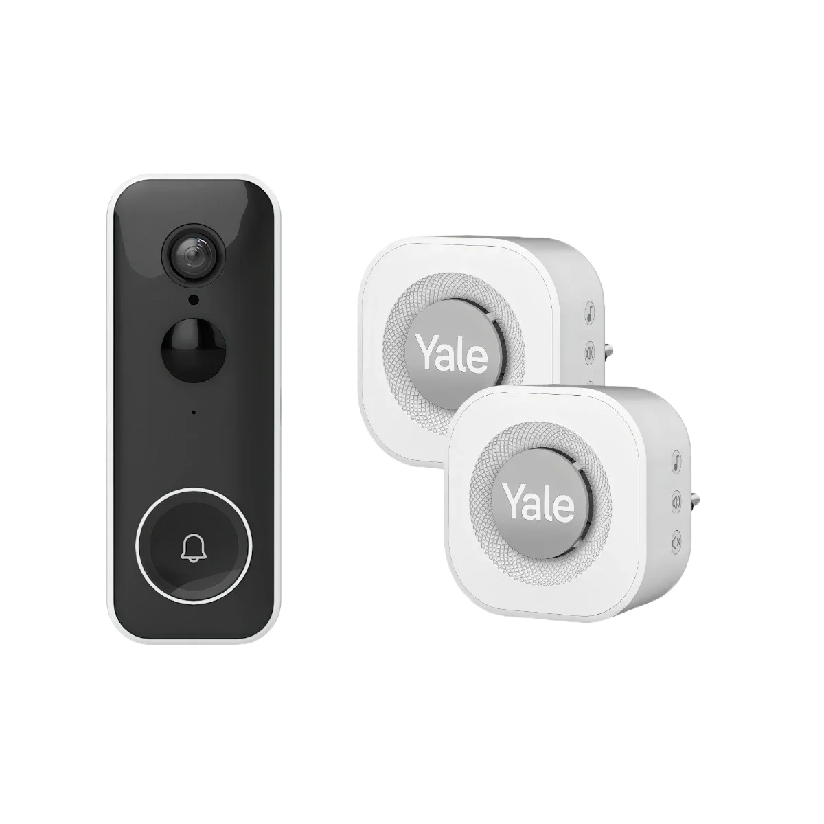 Yale Smart Video Doorbell and 2 x Doorbell Chimes