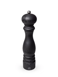 Peugeot The white gloss finish on this Paris pepper mill is symbolic of a refined simplicity that will inspire the way you experiment with different food and enjoy eating it. With the u'Select adjustment system, you can choose the size of the grind that best suits your palate and your plate. Paris u'Select