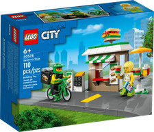LEGO CITY Sandwich Shop Set 40578 New & Sealed FREE POST