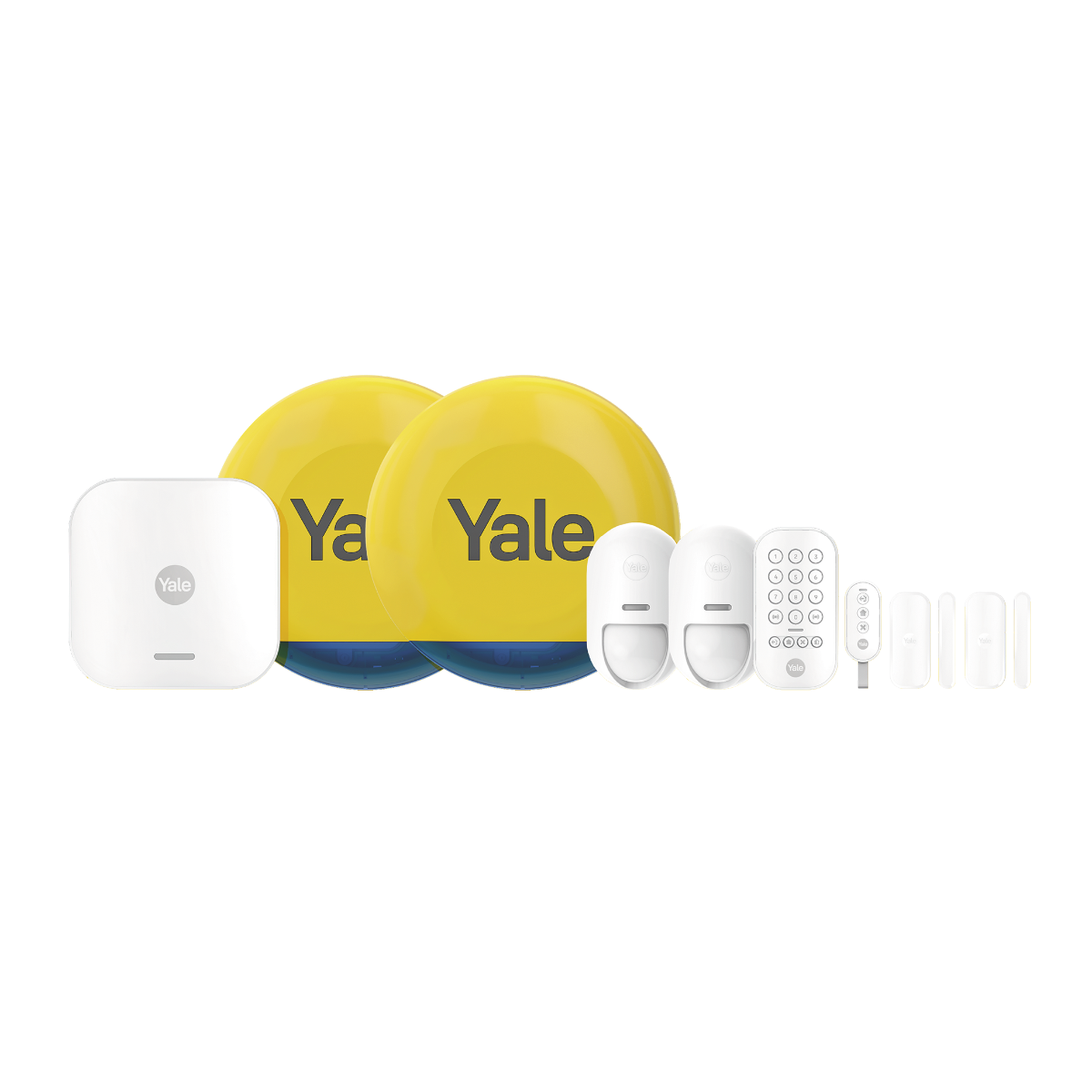 Yale Smart Alarm Premium Kit with 6 Months FREE Enhanced Features