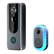 Wireless Video Doorbell High-Definition Camera With Night View, Motion Detection