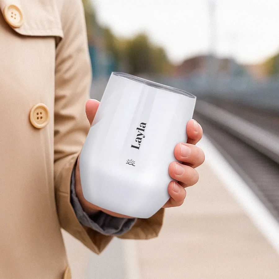 Travel cup with lid - 350 ml