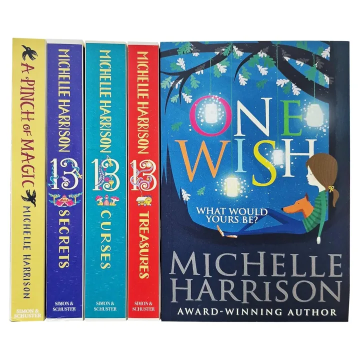Michelle Harrison 5 Book Collection Set: 13 Treasures Series & A Pinch of Magic - Ages 9-12 - Paperback