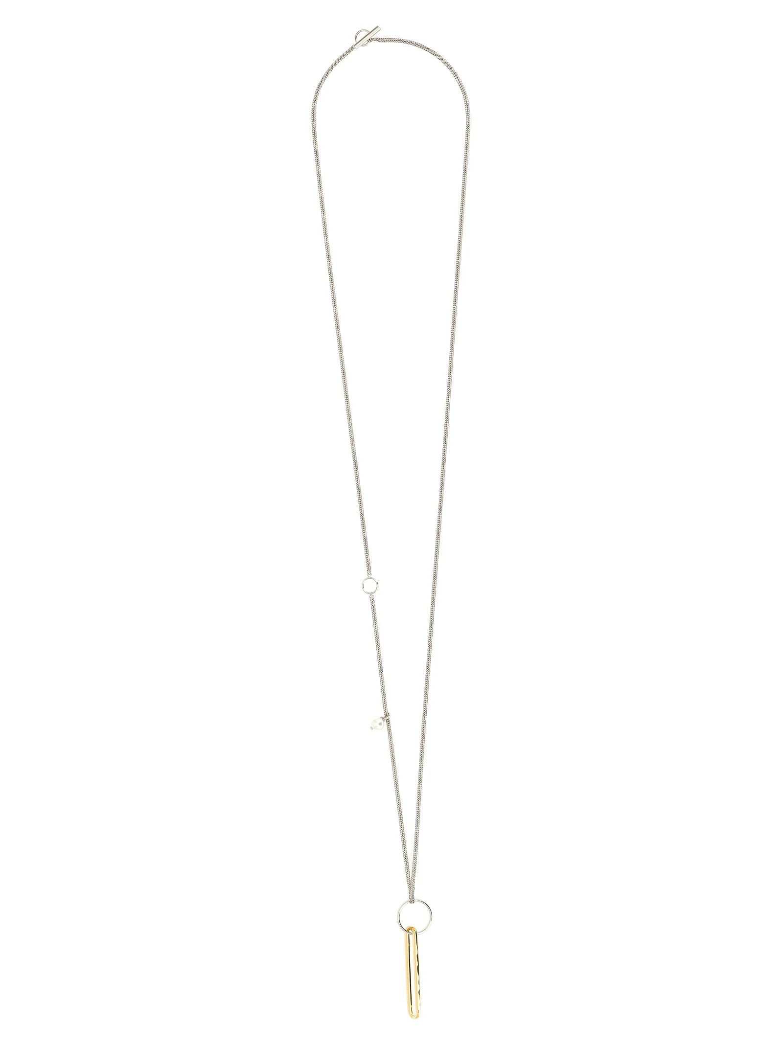 Women's Gold Brass Necklace