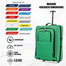 45x36x20 EasyJet Cabin Bag Hand Luggage Flight Bag onboard Carry on Case Light