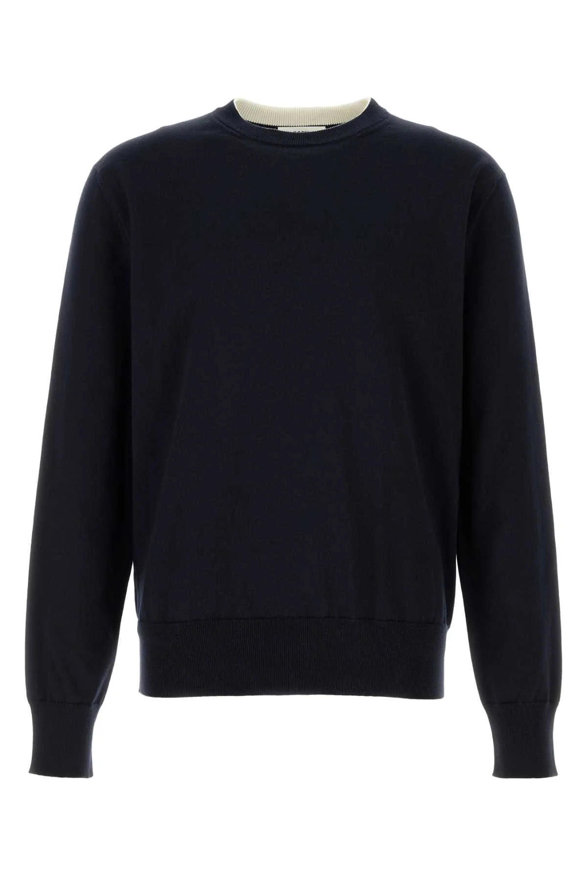 Men's Jumper Navy Cotton