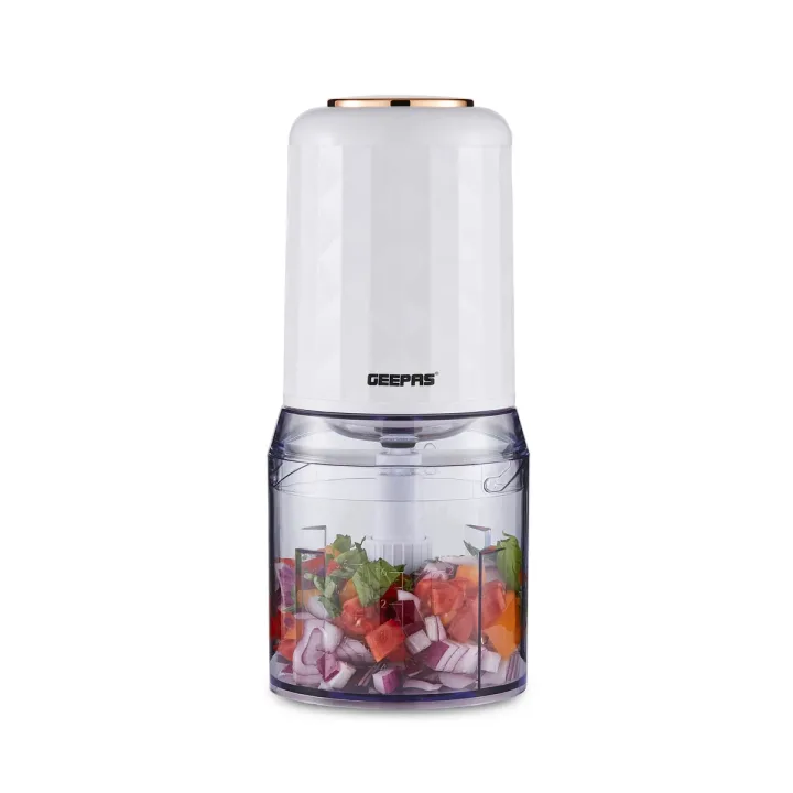 Geepas | For you. For life. Rose Gold 500ml Mini Multi-Functional Food Processor
