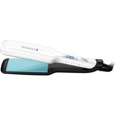 Remington Shine Therapy Wide Plate Hair Straightener White