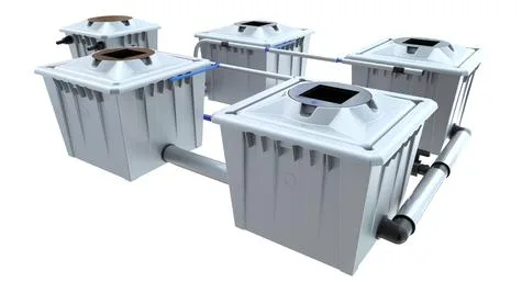 Alien Hydroponics ALIEN RDWC (4 to 48 Pot) 36L PRO Silver Series