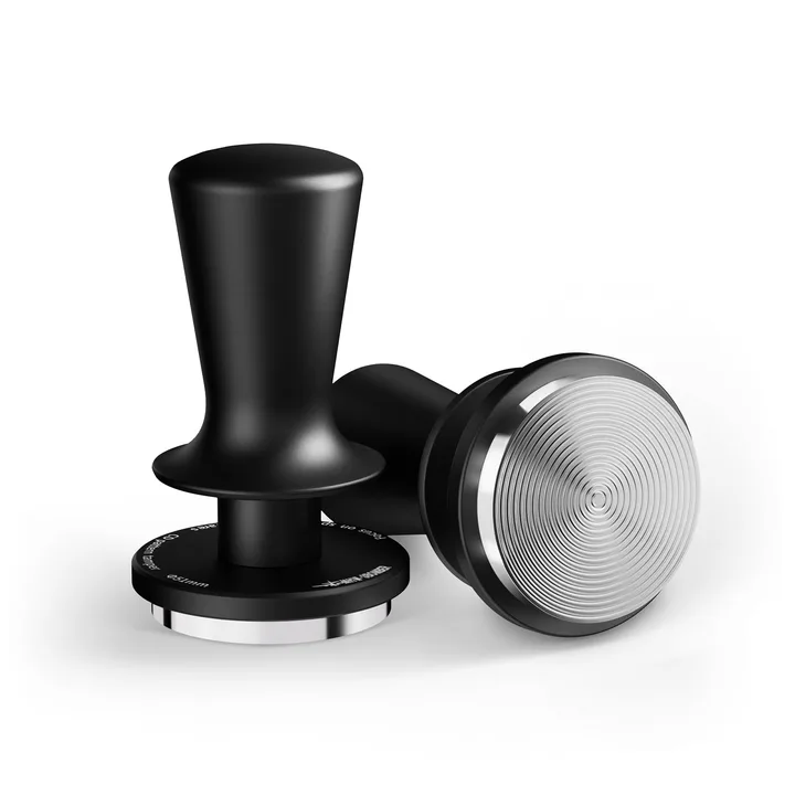 MHW-3BOMBER UK MHW-3BOMBER 51mm Coffee Tamper, Espresso Spring Loaded Tamper with Ripple Base, Coffee Hand Tampers fit 51mm Portafilter, Self Leveling Espresso Machi