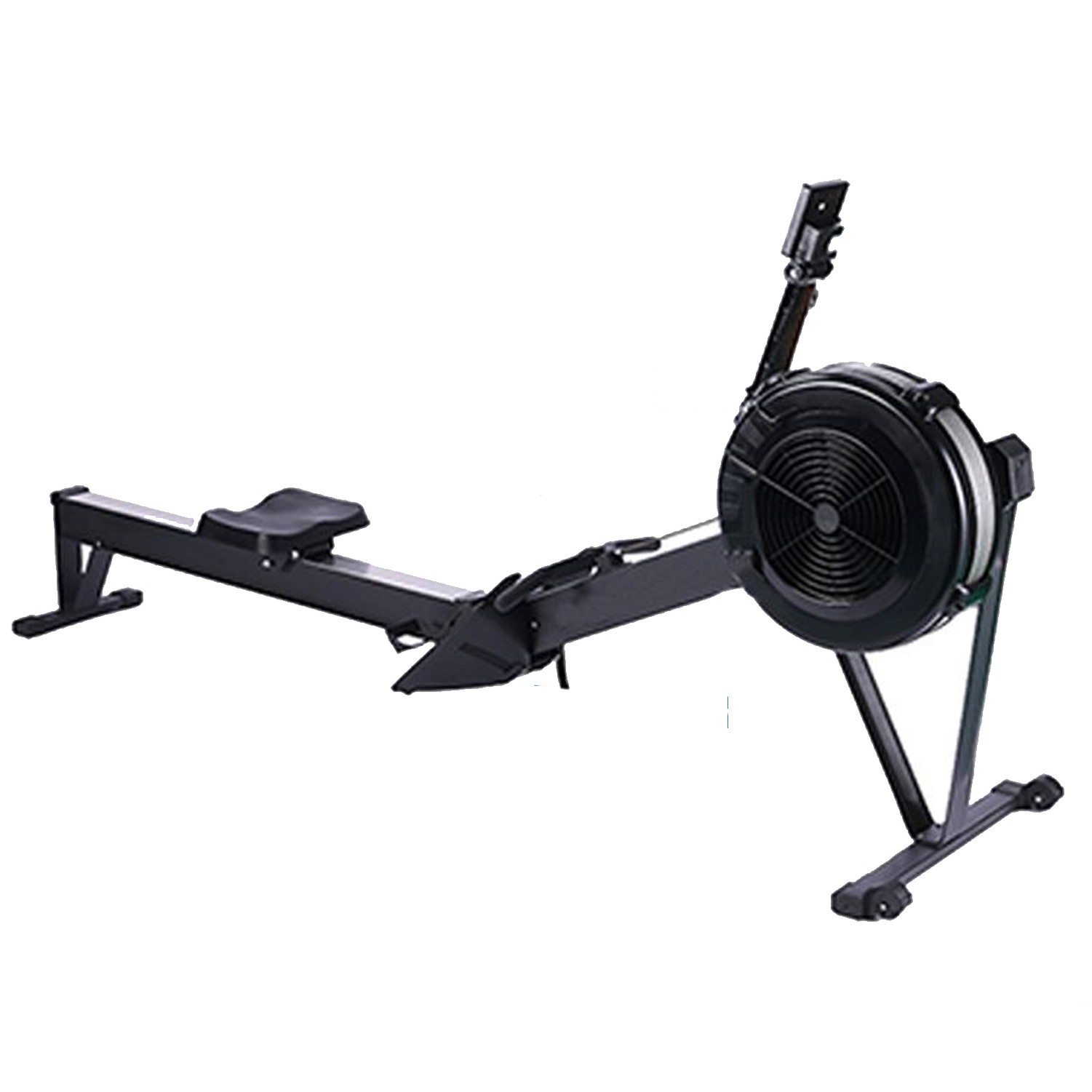 Rowing Machine Air Rower Aluminium Folding and Portable, Bluetooth Enabled