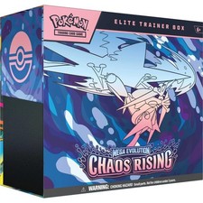 Pokémon TCG: Chaos Rising Elite Trainer Box (ETB) New & Factory Sealed LIVE ONLY