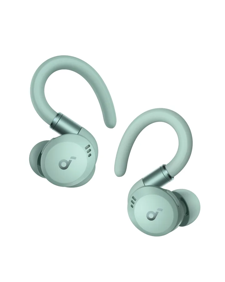 UK-soundcore soundcore Sport X20 by Anker, True-Wireless Workout Earbuds, Rotatable & Extendable Ear Hooks, Noise Cancelling, Deep Bass, IP68 Waterproof, Sweatproo