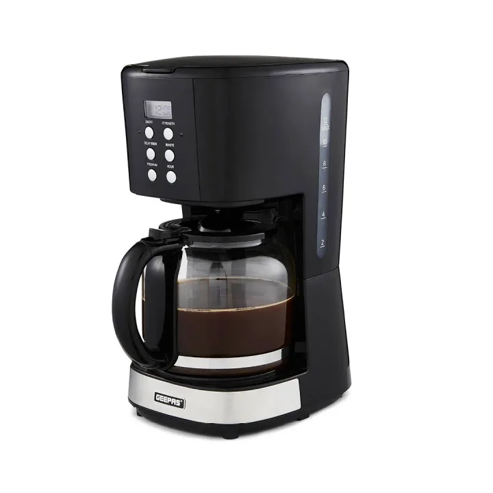Geepas | For you. For life. 1.5L Multifunctional Digital Filter Coffee Maker Machine