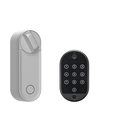 Yale Linus L2 Silver with Fingerprint Keypad Bundle