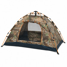Camping Tent Instant Hydraulic Pop-Up Tent 2-3Person Automatic with Carry Bag