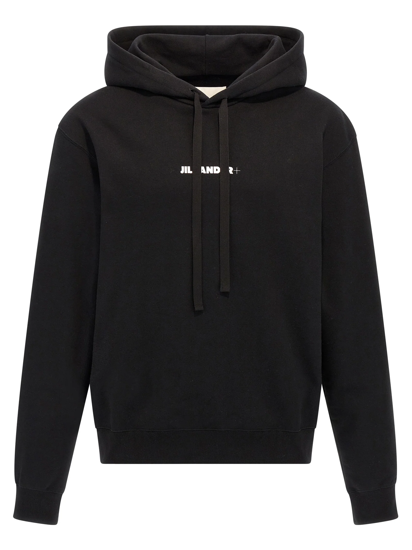 Men's Black Cotton Sweatshirt Clothing