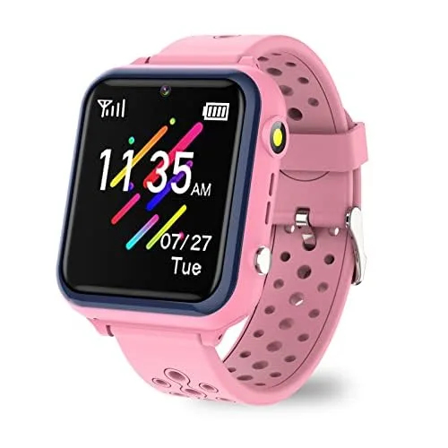 Retysaz UK Retysaz Kids Smart Watch 16 Game Smart Watch for kids Phone Fashion Smartwatches for Children 3-14 Great Gifts To Girls Boys Electronic Learning Toys