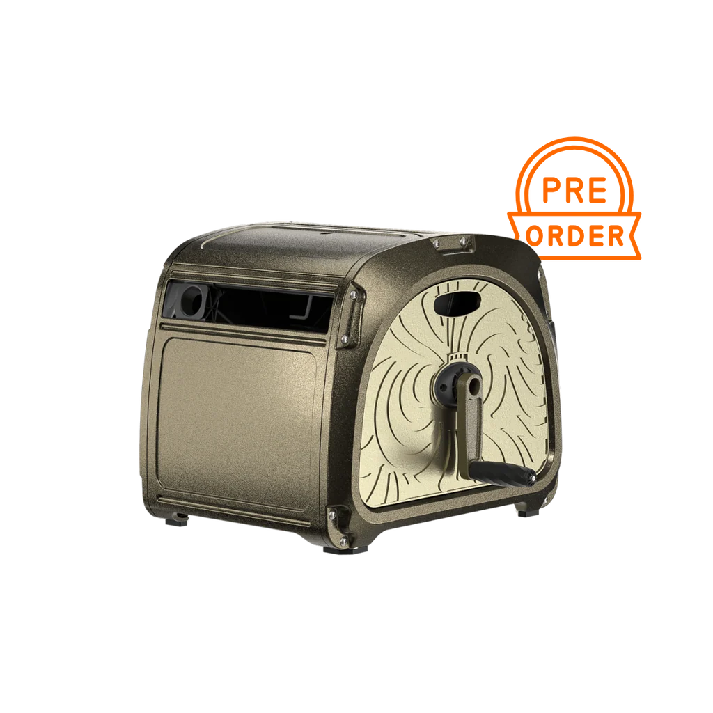 Giraffe Tools Metal Hose Box - 5/8 in x 130ft