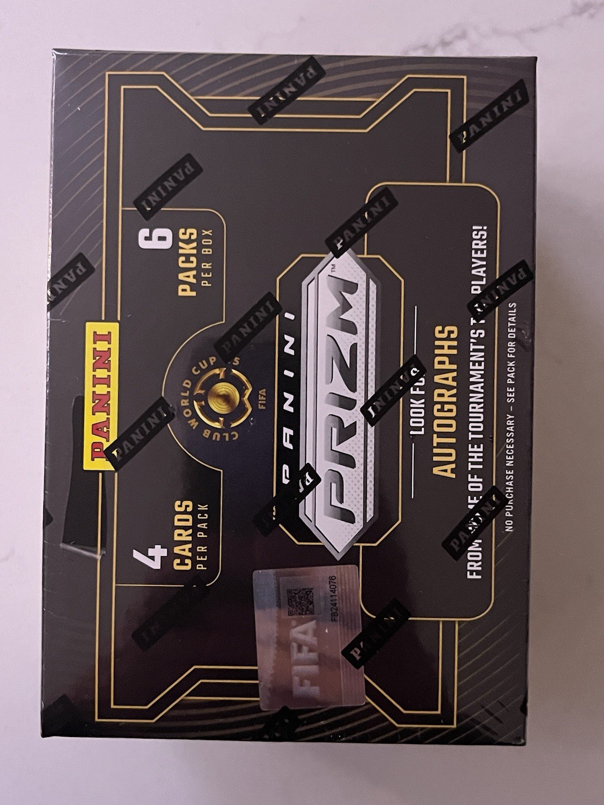 PANINI FIFA CLUB WORLD CUP PRIZM 2025 SOCCER FOOTBALL BLASTER BOX SEALED NEW