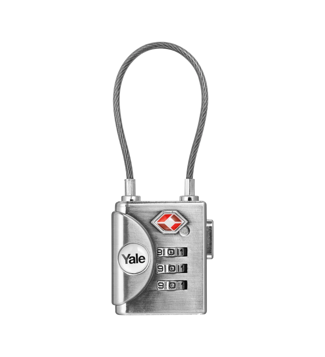 Yale TSA Soft Shackle Combination Padlock