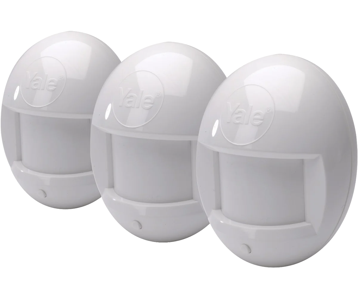 Yale 3 Pack Pet Friendly PIRs for HSA6000 range