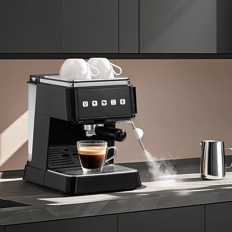 Coffee Machine Electrical Smart Coffee Maker Espresso Cappuccino Milk Frother