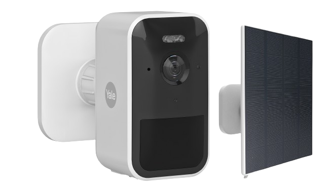 Yale Smart Outdoor Camera and Solar Panel