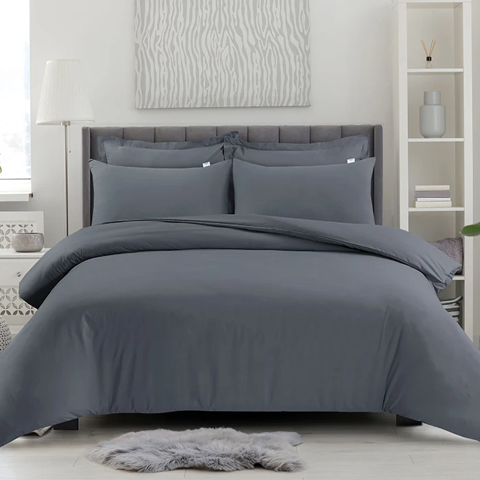 Complete Bedding Set in Dark Grey