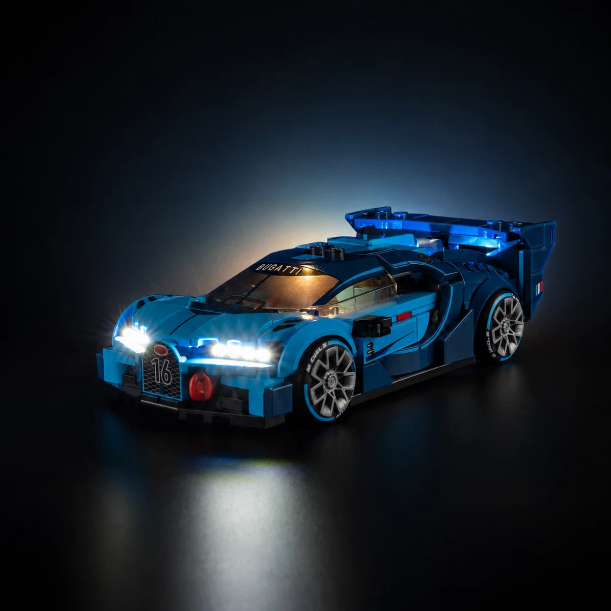 Light Kit Compatible with LEGO® Bugatti Vision GT Set 77253